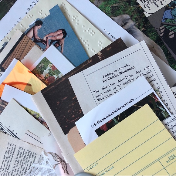 COLLAGE/JUNK JOURNAL Paper Pack - Picture 3 of 7